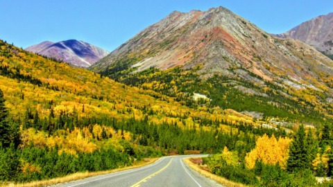 Fall colors in September