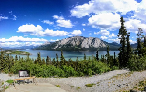 Bove Island viewpoint and Lime Mt