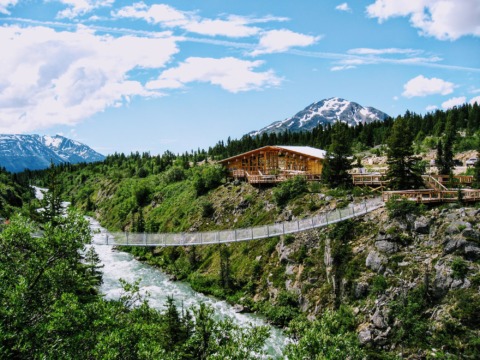 Yukon Suspension Bridge attraction